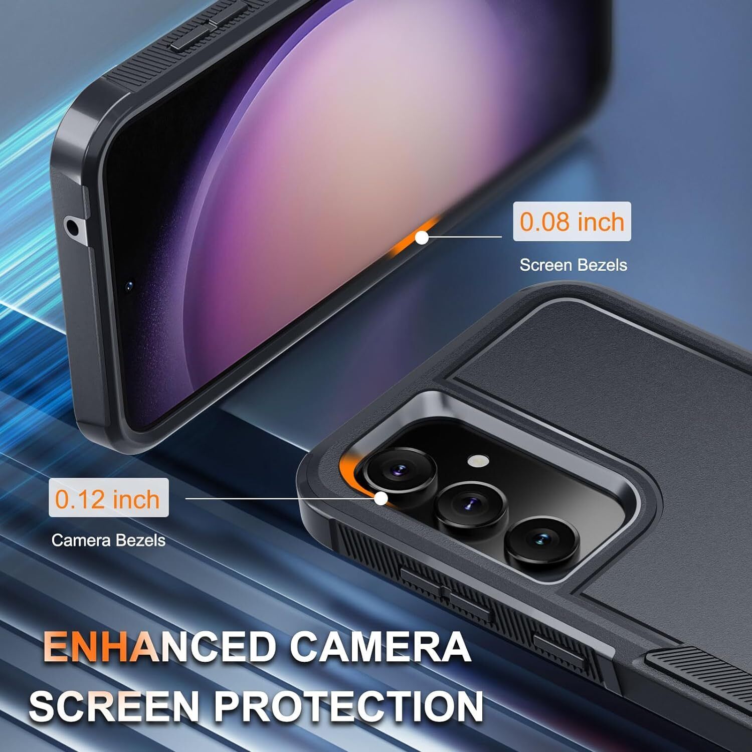Coque hybride fine pour Samsung Galaxy S24 Plus / S25 Plus Coque hybride fine pour Samsung Galaxy S24 Plus / S25 Plus